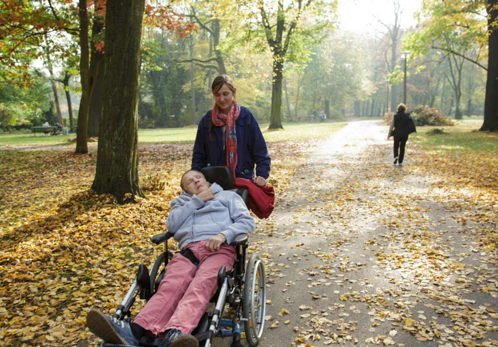 Spaziergang im Schloßpark Pankow