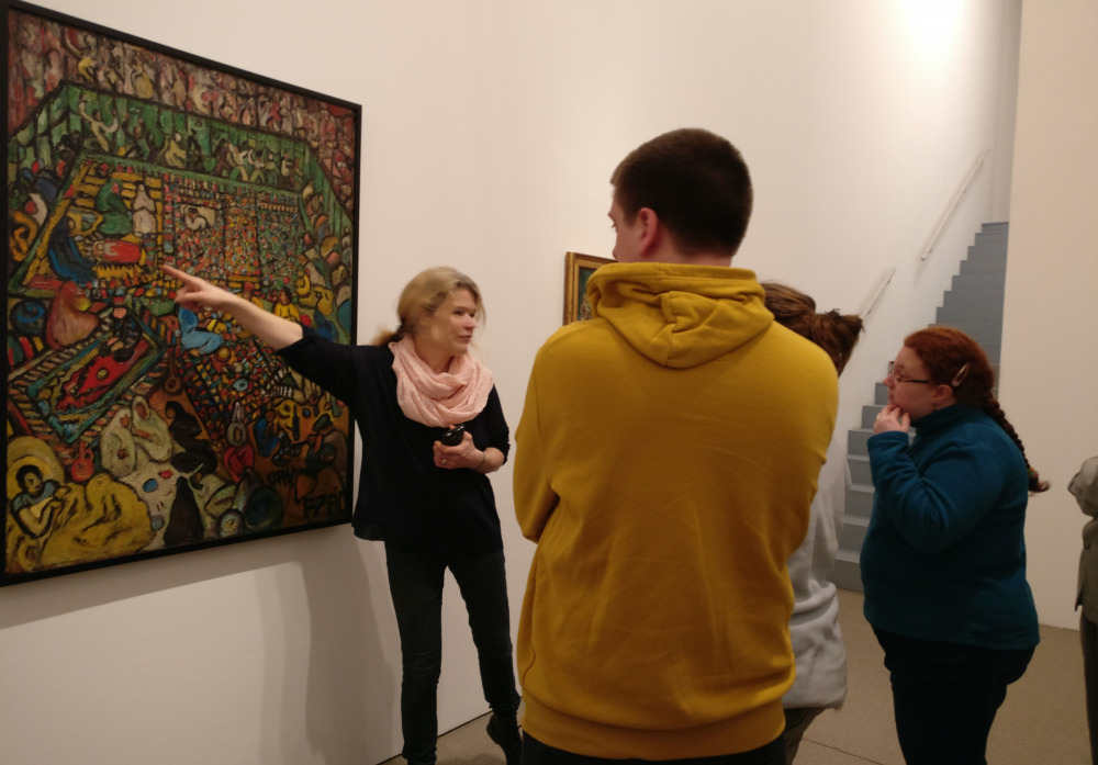 Ausstellung von Fahrelnissa Zeid