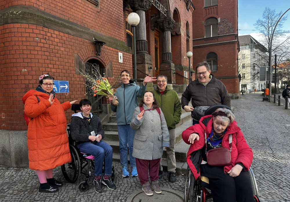Besuch im Rathaus Pankow bei der Bürgermeisterin